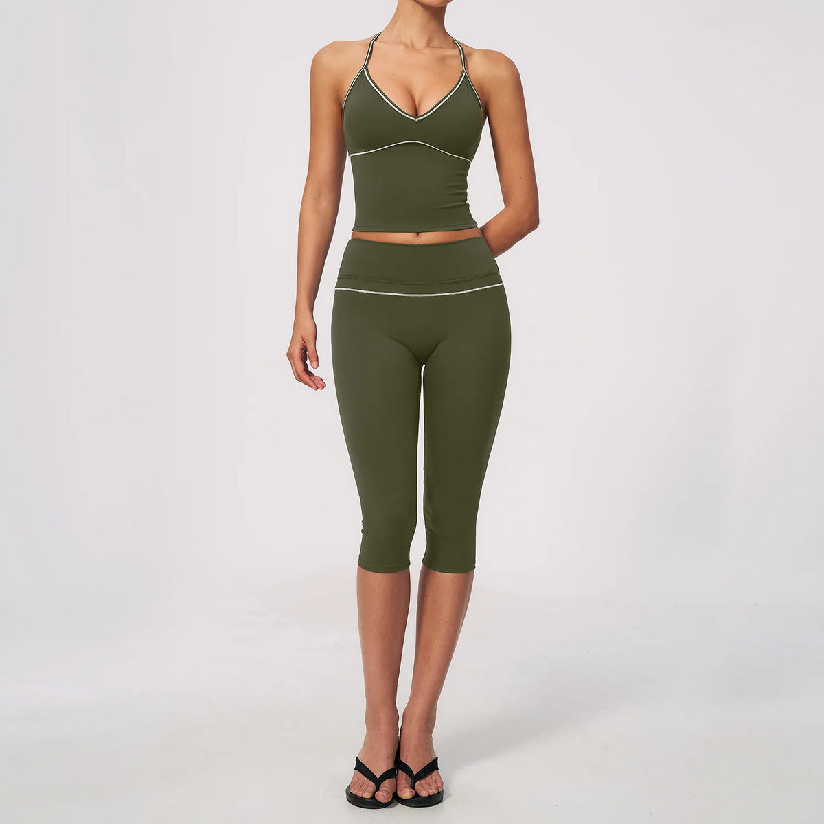 Women's Sleeveless Workout Crop Top