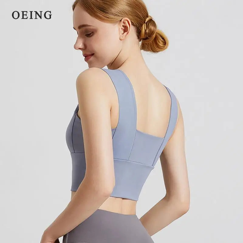 Women's Sleeveless Workout Crop Top