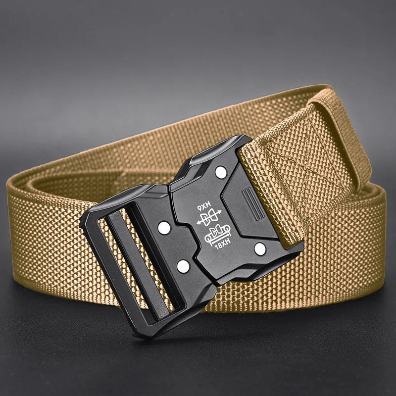 Tactical Waist Belt - Durable Automatic Buckle, Perfect For Outdoor