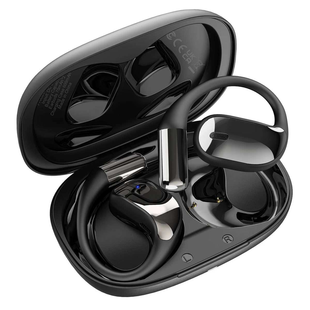 Oneodio SuperEQ T44 Open Ear Earphones Wireless Bluetooth 5.3 Headphones Air Conduction Sports Earbuds With 4 ENC Mic Bass OWS