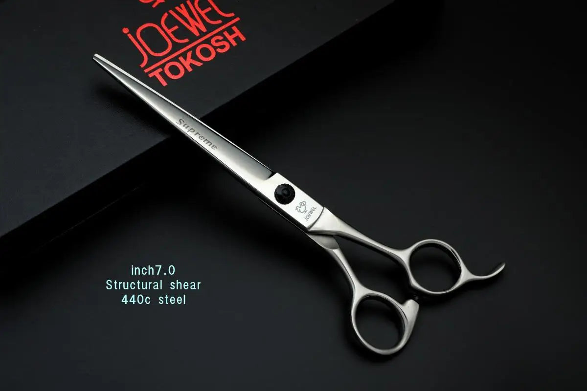 6-6.5-6.8 inch Professional Hair Cutting Scissors，Japanese 440c Steel Hair Cutting Machine，Salon High Quality Barber Accessories