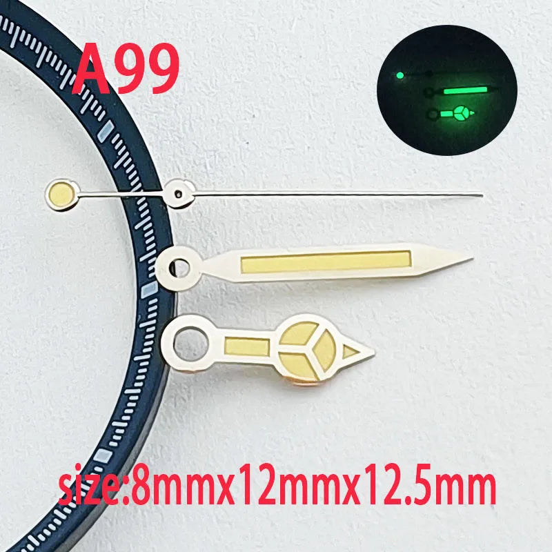 The Hands of the Men's Watch Are Made of Green Luminous Material and Are Equipped with an NH35/NH36 Automatic Mechanical Mechani