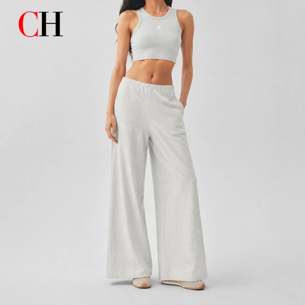 Women's Sleeveless Workout Crop Top