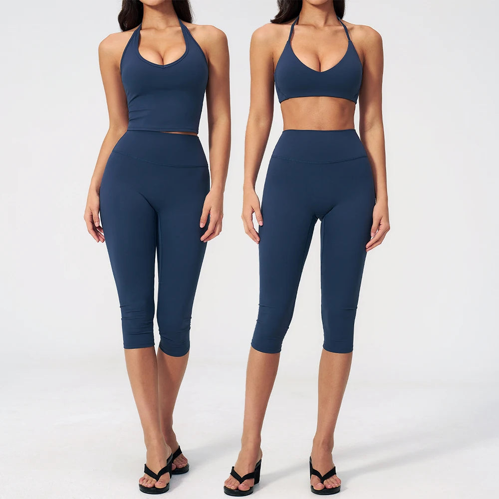 Women's Sleeveless Workout Crop Top