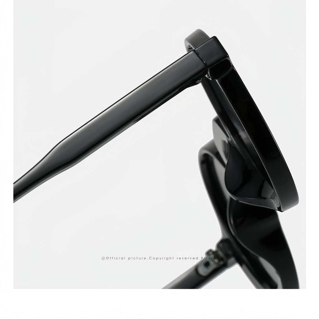 Retro Small-Frame Round Sunglasses