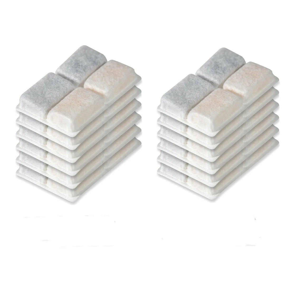 6PCS 12PCS Cat Water Fountain Filters And Foams, Pet Water Dispenser