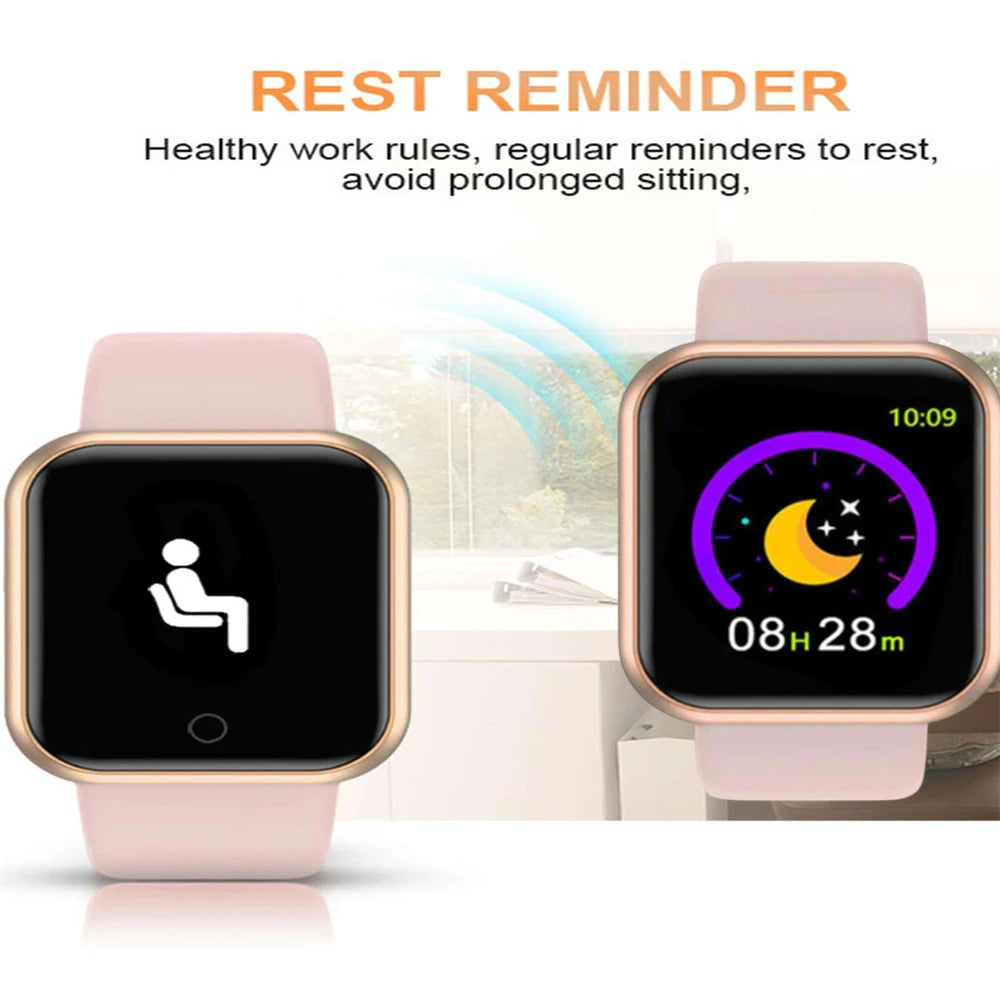 Unisex Bluetooth Fitness Smartwatch