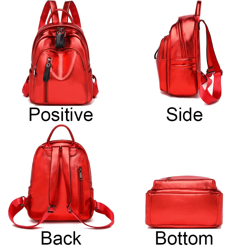 Women Backpack Fashion Anti-theft Travel Back Pack Luxury Designer Casual Lides Shoulder Bags High Quality School Bag Sac A Dos