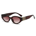 Oval Minimalist Sunglasses
