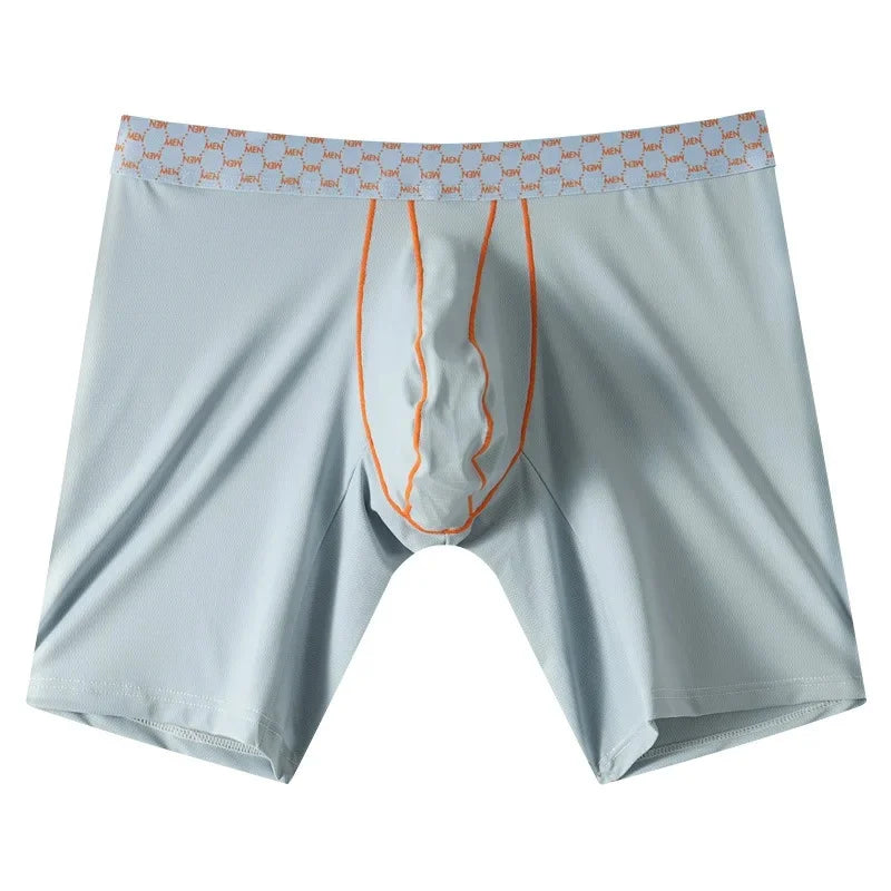Men's Silky Mid-Rise Boxer Briefs