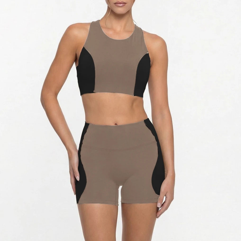 Women's Sleeveless Workout Crop Top