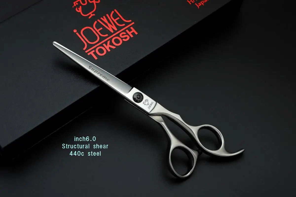 6-6.5-6.8 inch Professional Hair Cutting Scissors，Japanese 440c Steel Hair Cutting Machine，Salon High Quality Barber Accessories