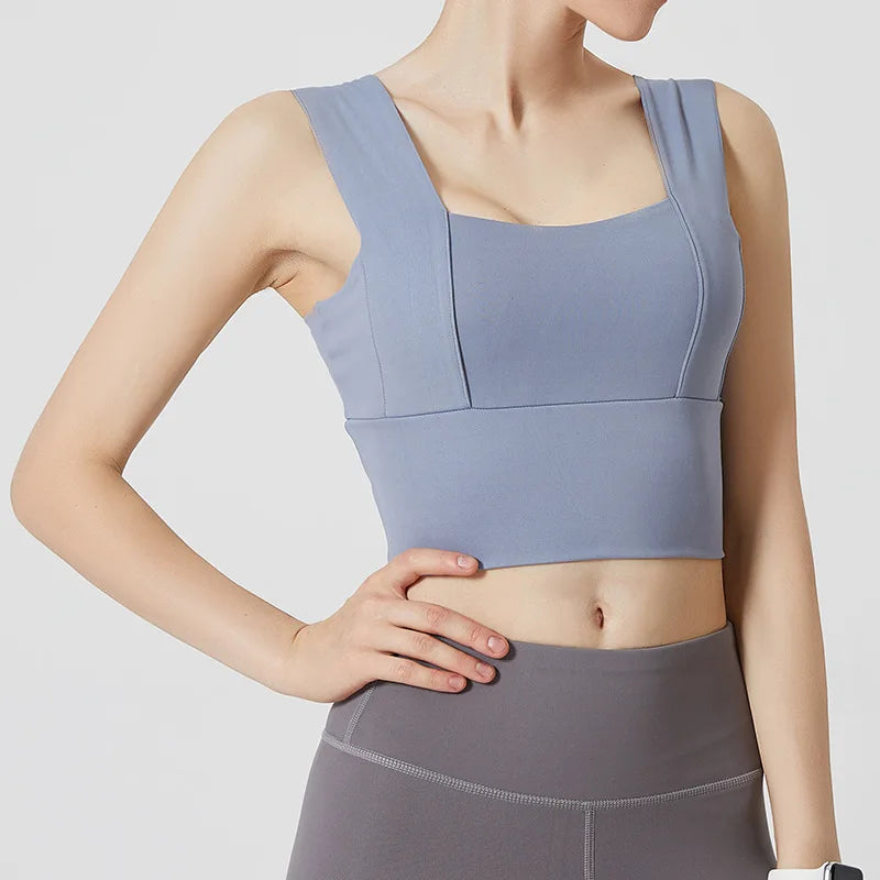 Women's Sleeveless Workout Crop Top