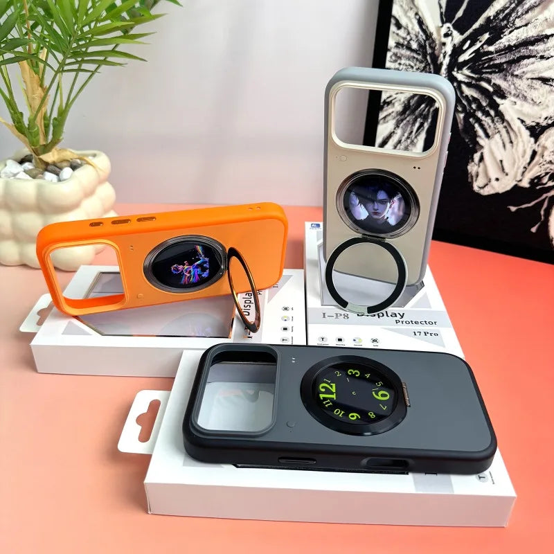 Smart Display Magnetic Stand Case for iPhone 17 Pro Series