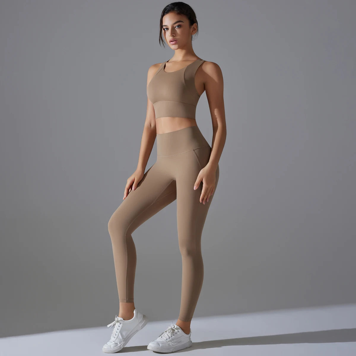 Women's Sleeveless Workout Crop Top