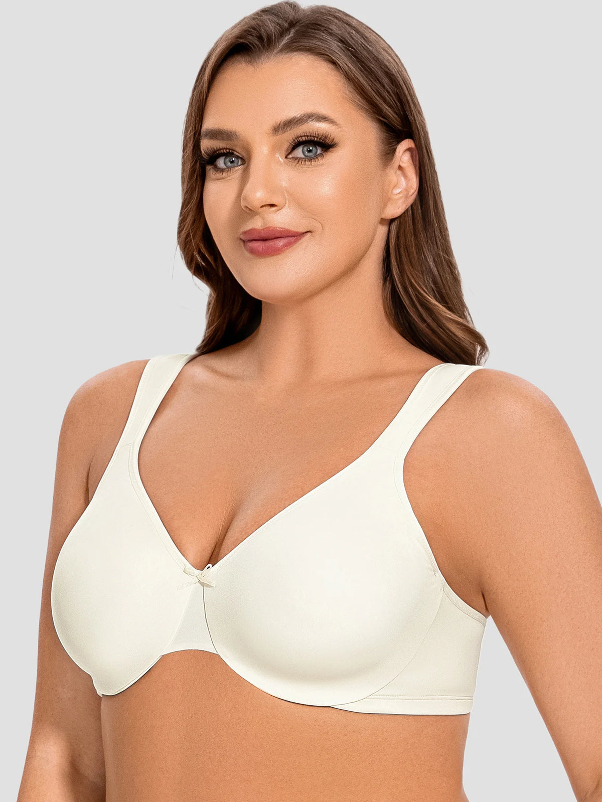 Women's Seamless Plus-Size Minimizer Bra