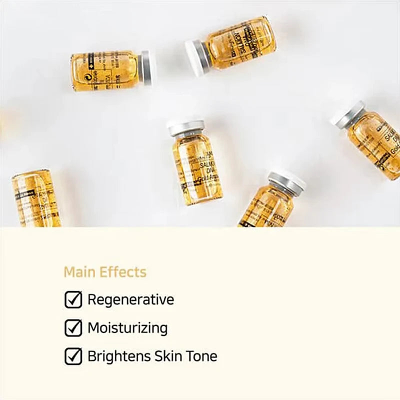 Korea 8ml Salmon DNA Gold Skin Booster Essence BB Cream Kit Moisturizing