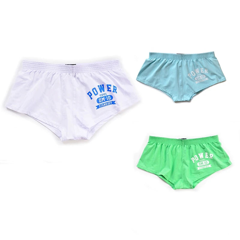 Men's Printed Low-Rise Boxers – 3 Pack