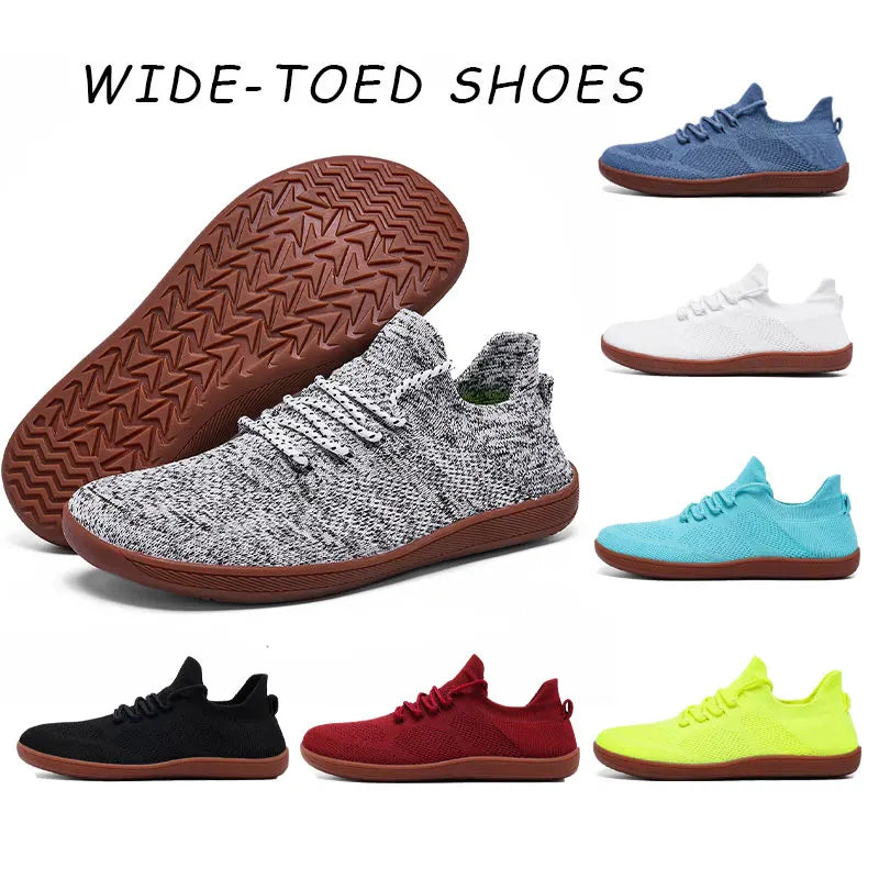 Men's Wide-Toe Minimalist Walking Shoes