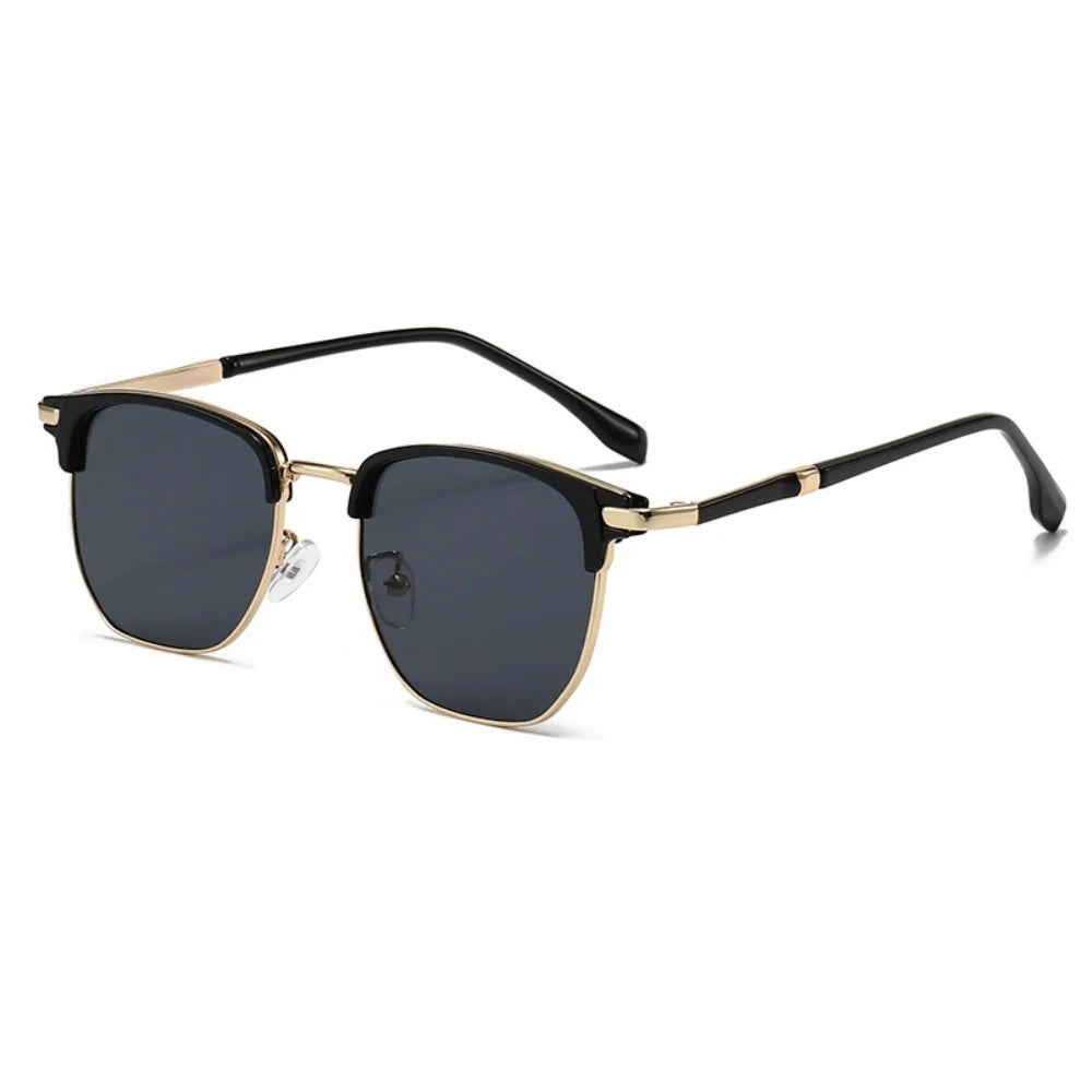 Vintage Half-Frame Sunglasses