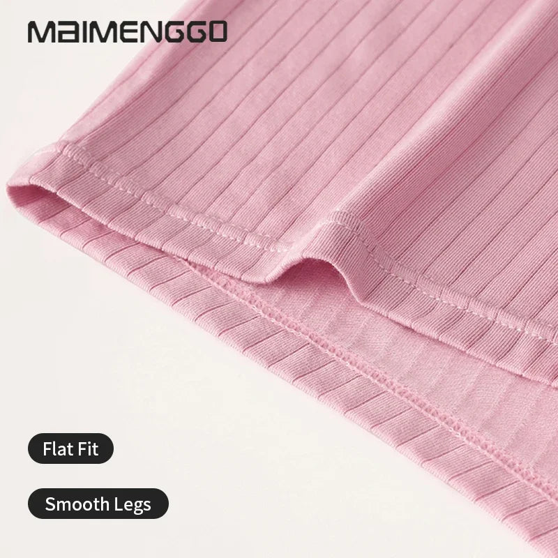Mens Panties Boxers Modal Cotton Men's Underwear Breathable Man Boxershorts Striped Underpants Skin-friendly Boxer Shorts Pink