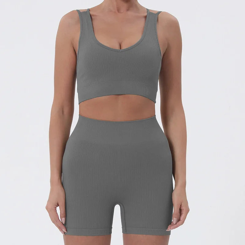 Women's Sleeveless Workout Crop Top