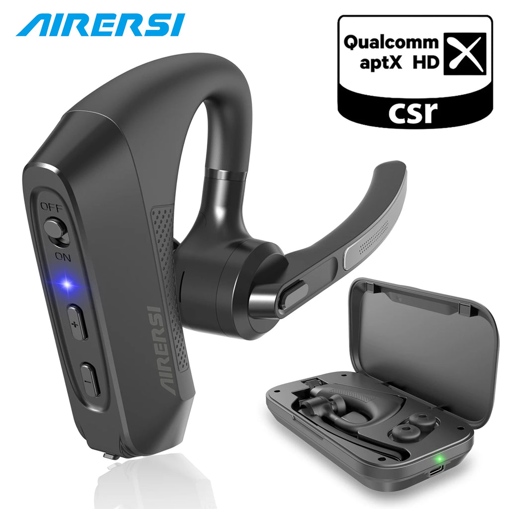 Bluetooth Noise-Cancelling Earbuds with Charging Case