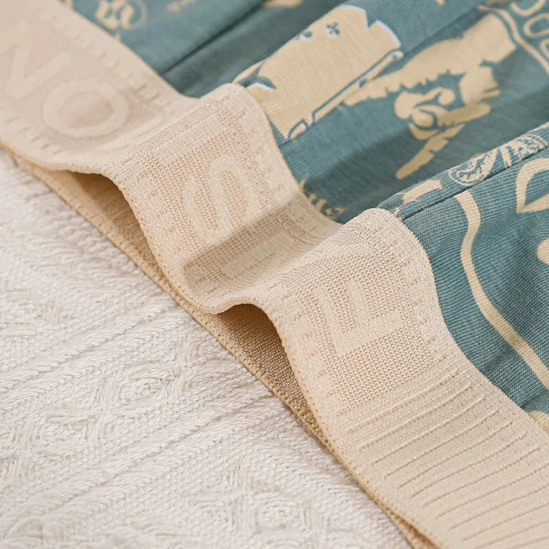 Retro Cotton Boxer Shorts