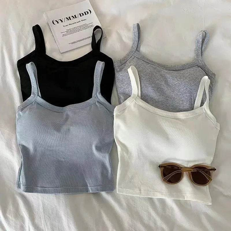 Women's Sleeveless Crop Top