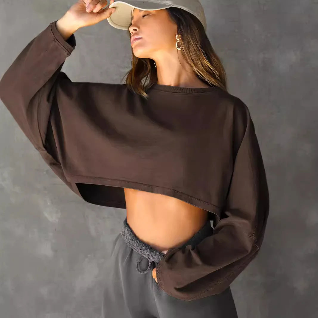 Women's Sleeveless Workout Crop Top