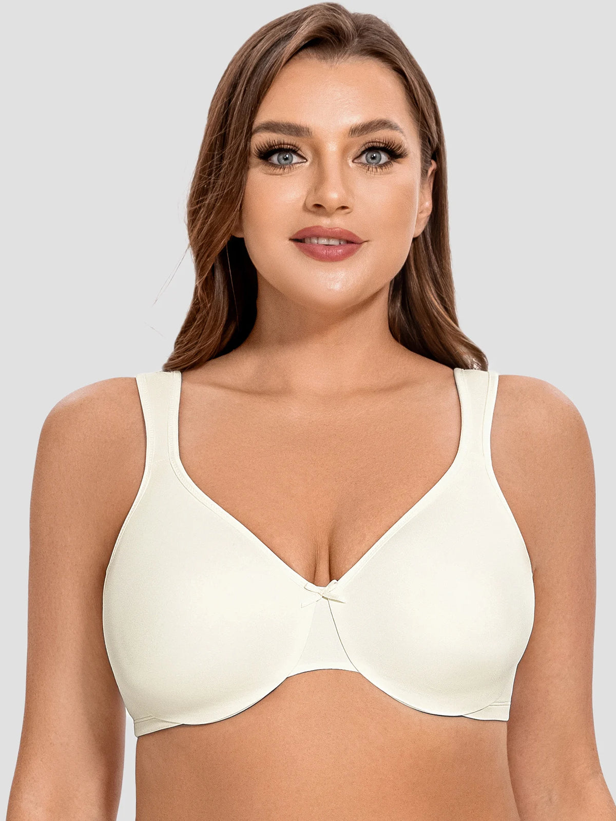 Women's Seamless Plus-Size Minimizer Bra