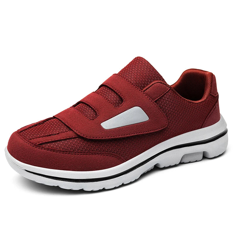Wide Toe Sneakers for Fat Foot Diabetic Shoes for Elderly Hallux Valgus