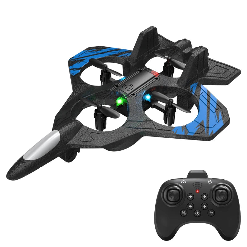 Q3 EPP Foam Fighter RC Drones 2.4G 4‑Axis Stunt Aircraft With LED Lights