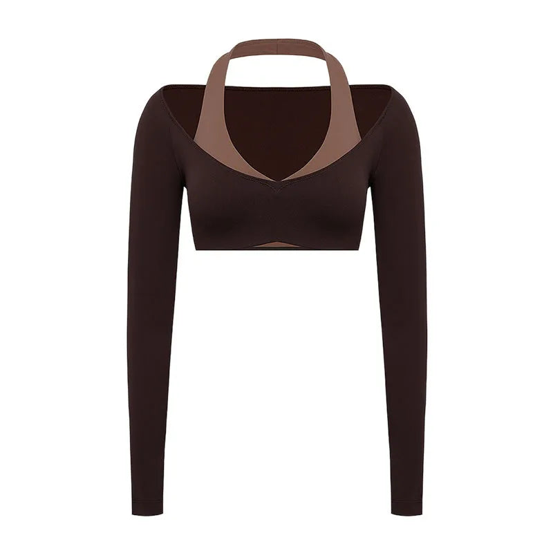 Women's Sleeveless Workout Crop Top