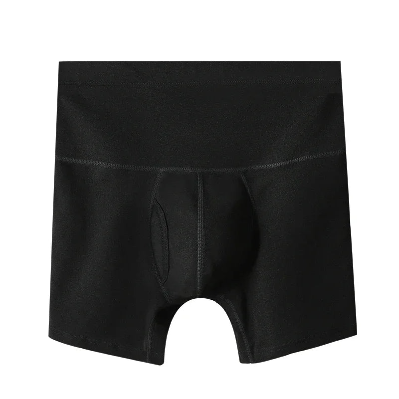 Men's underwear: High-waisted, belt-cinching, fat-adding, anti-chafing, waist-protecting, warm, fleece, thickened, sports briefs