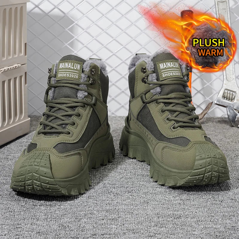 Men'S Outdoor Shoes & Boots, Men'S , Suitable for Winter Wear,