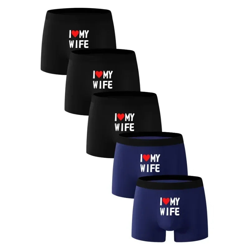 Men's 'I Love My Wife' Boxer Shorts