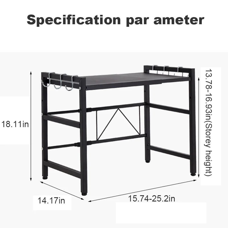 Microwave Oven Shelf Stand Rack Microwave Storage Rack Modern Kitchen