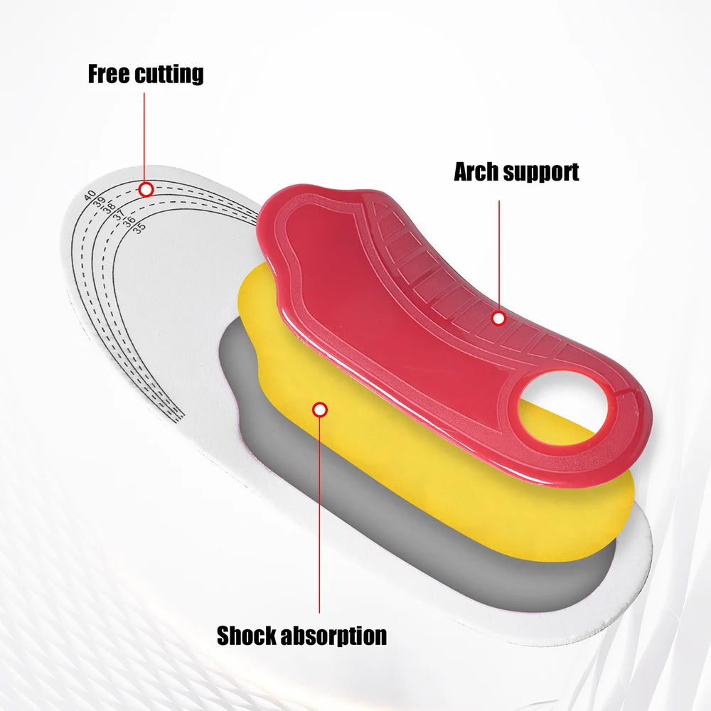 Arch-Support Shoe Insoles