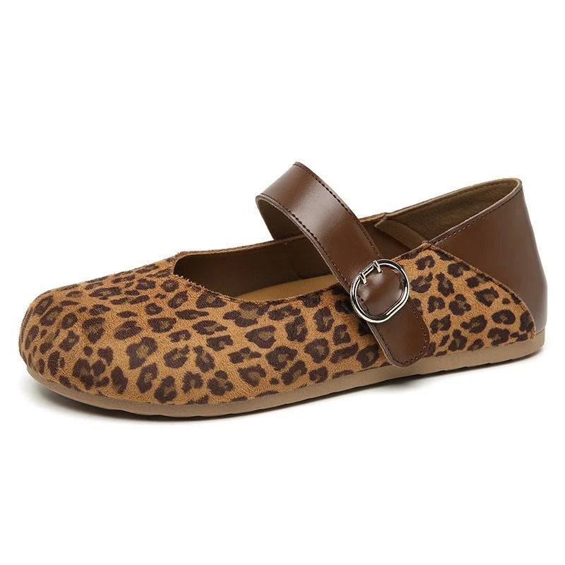 Women's Wide-Fit Mary Jane Flats