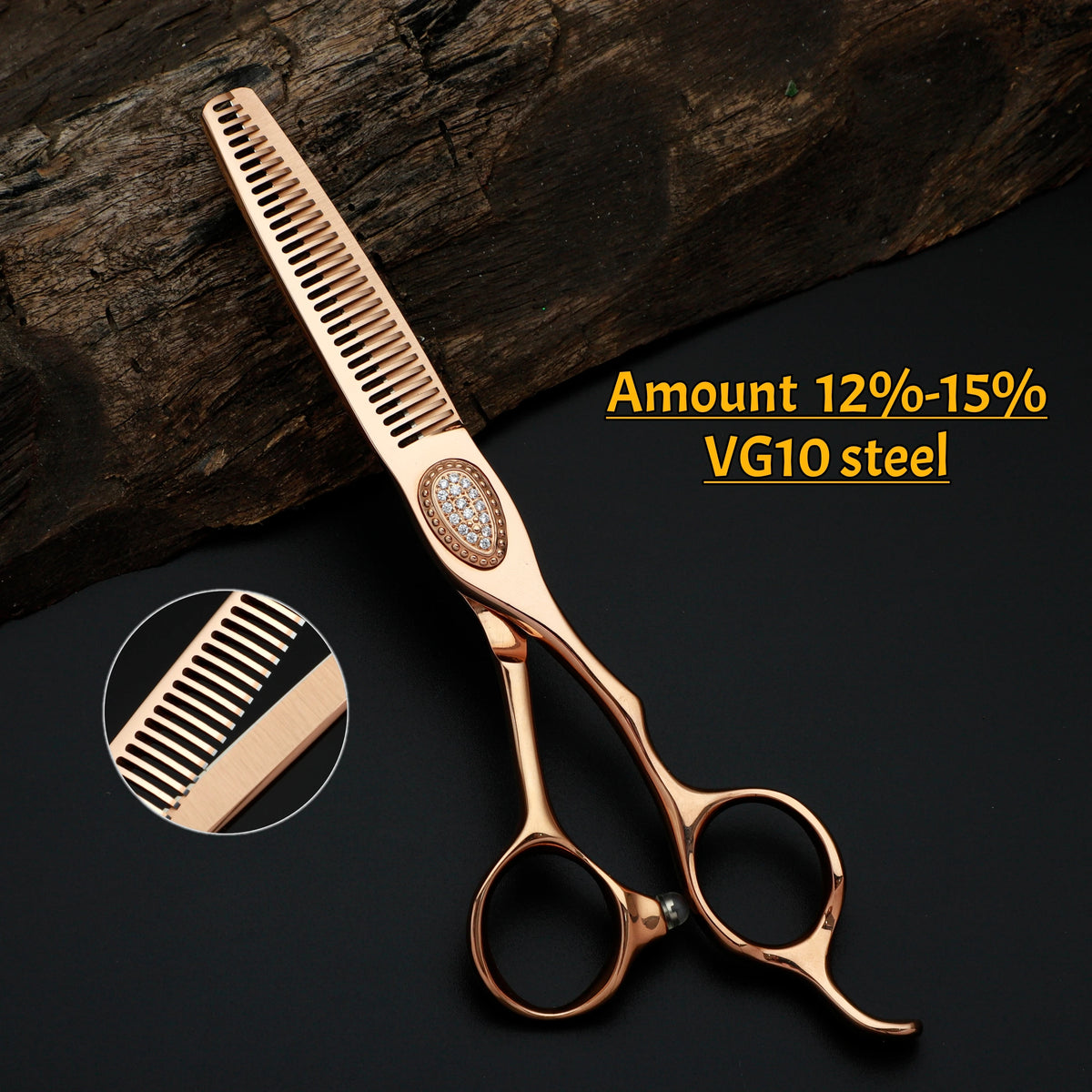 6-6.5-6.8 inch Professional Hair Cutting Scissors，Japanese 440c Steel Hair Cutting Machine，Salon High Quality Barber Accessories