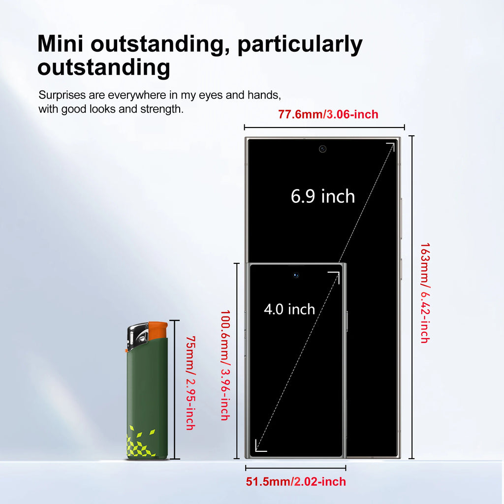 SERVO S27 Mini Android Smartphone – 2GB/16GB