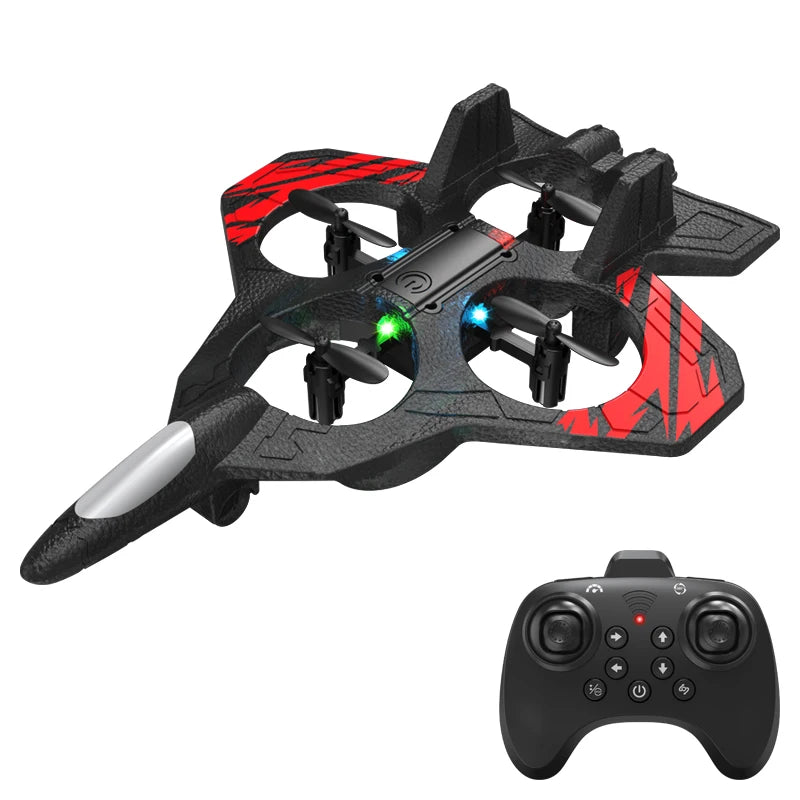 Q3 EPP Foam Fighter RC Drones 2.4G 4‑Axis Stunt Aircraft With LED Lights