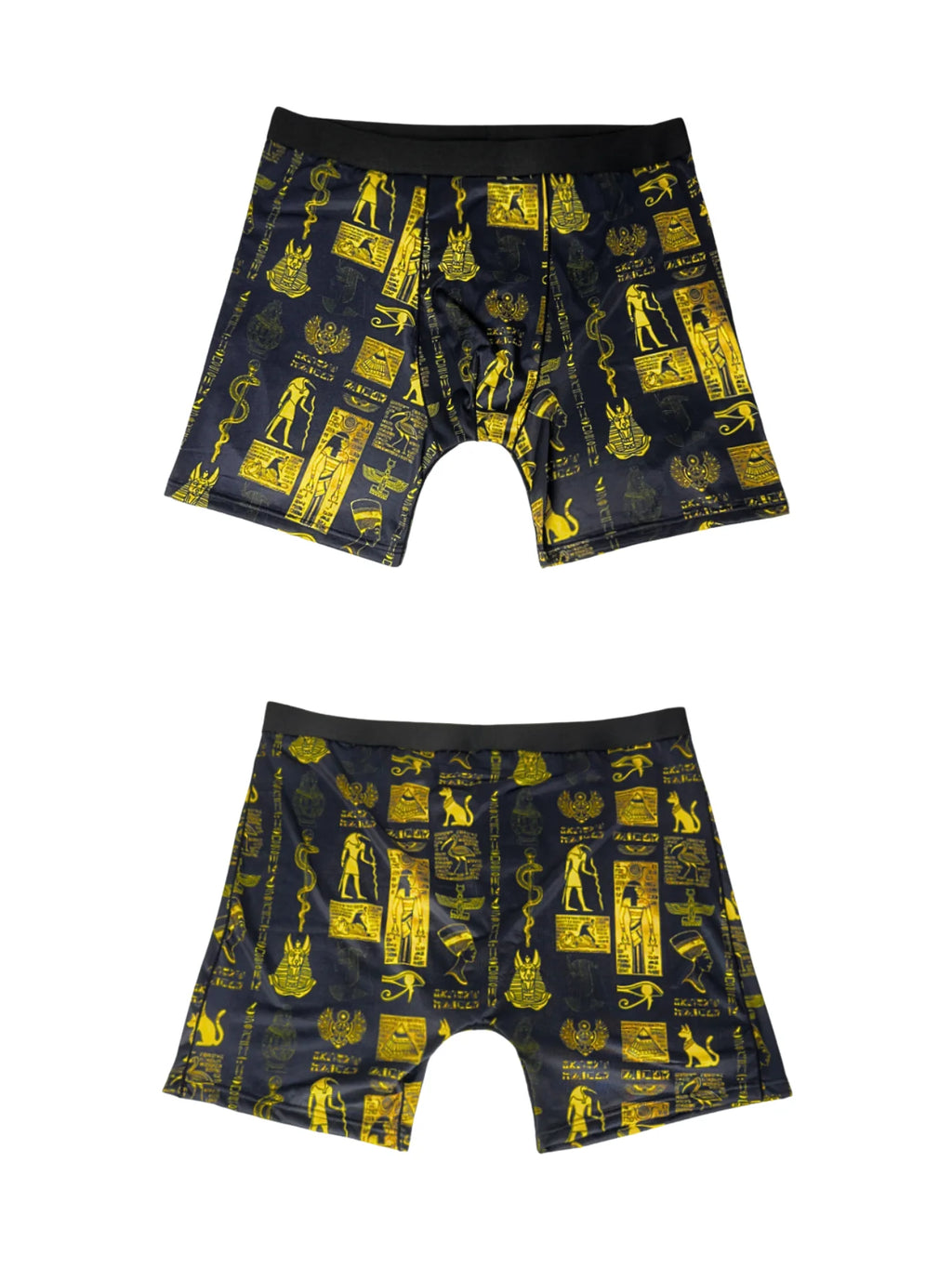 Printed Long-Leg Boxer Shorts