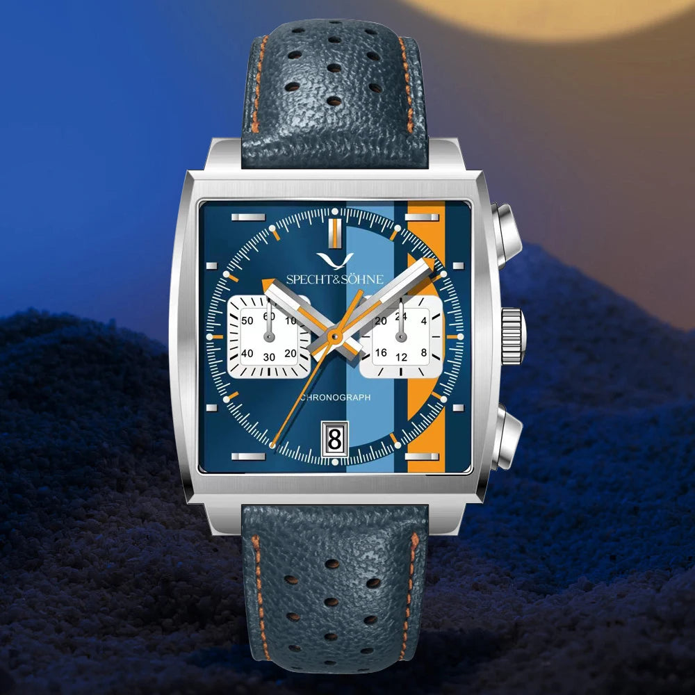 Men's Chronograph-Style Sport Quartz Watch