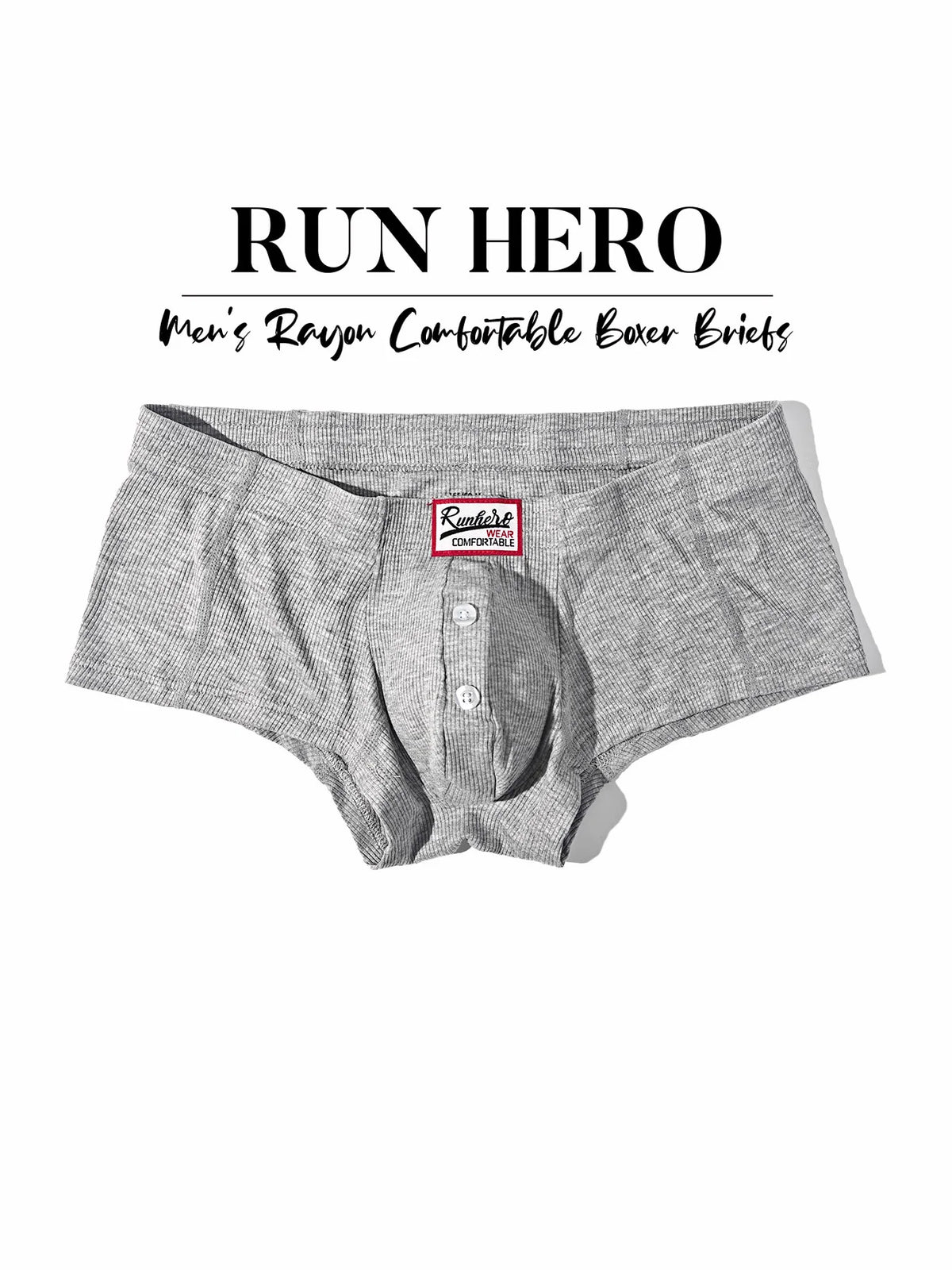 Low-Rise Button Boxer Briefs
