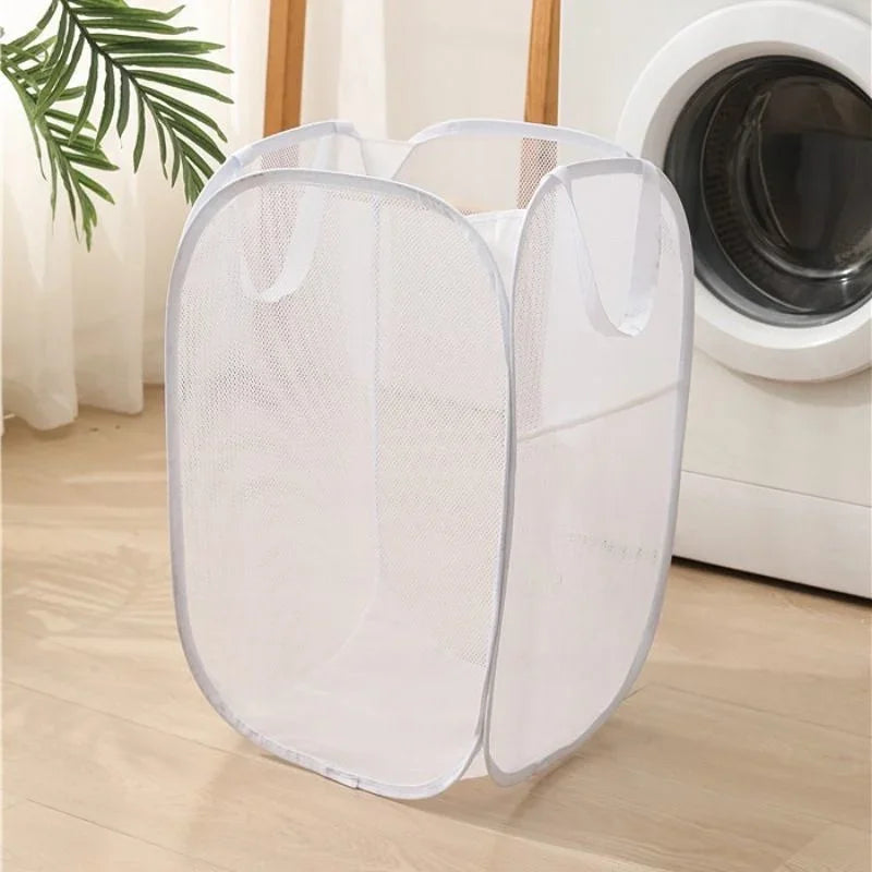 Dirty Clothes Basket Dirty Laundry Basket Skeleton Ventilated Foldable