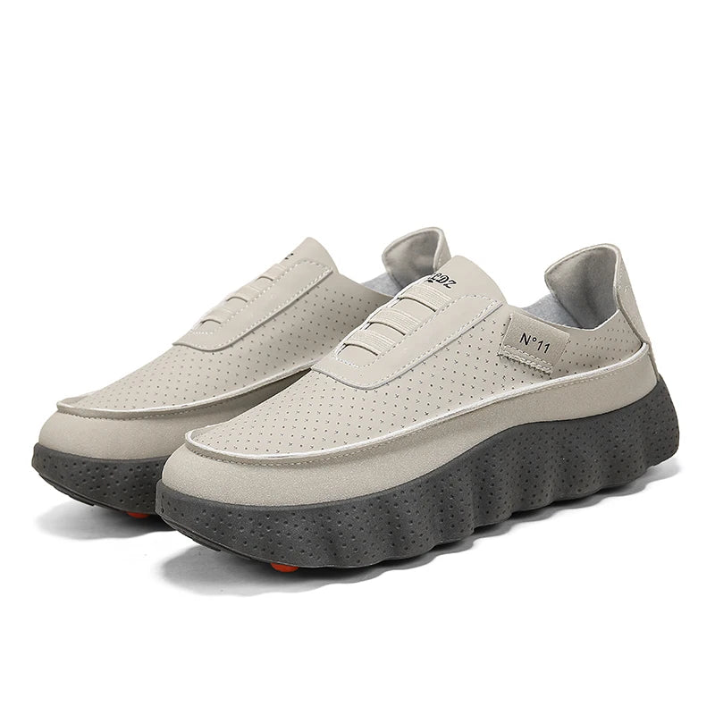Outdoor Walking Jogging Sneakers Casual Shoes Autumn Men Chunky Platform