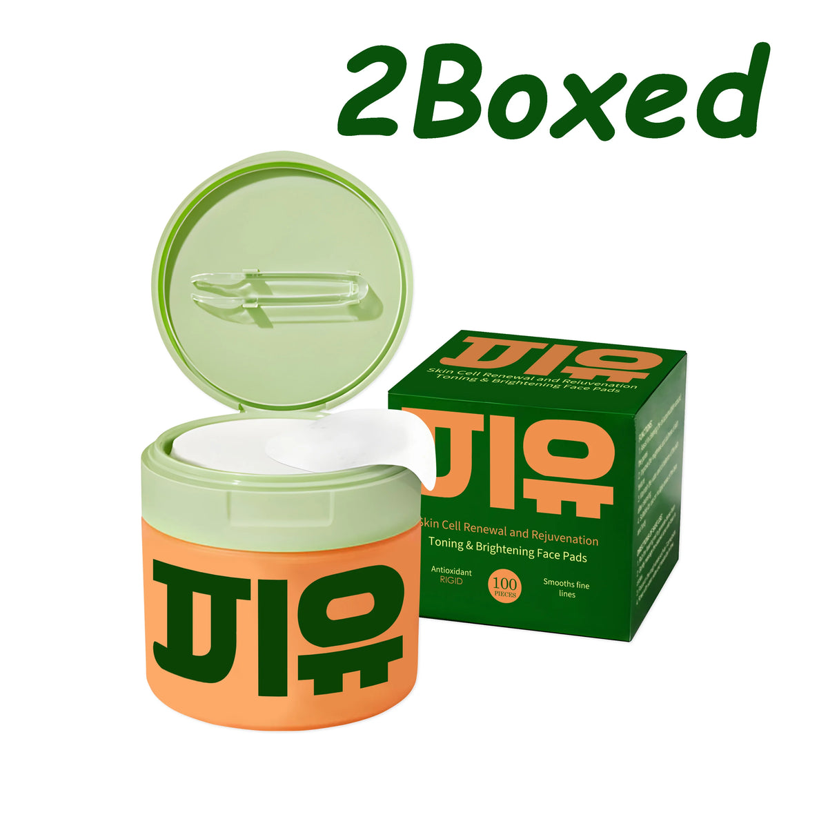Centella Asiatica Moisturizing Cotton Pads Reduce Dullness Brighten Fade