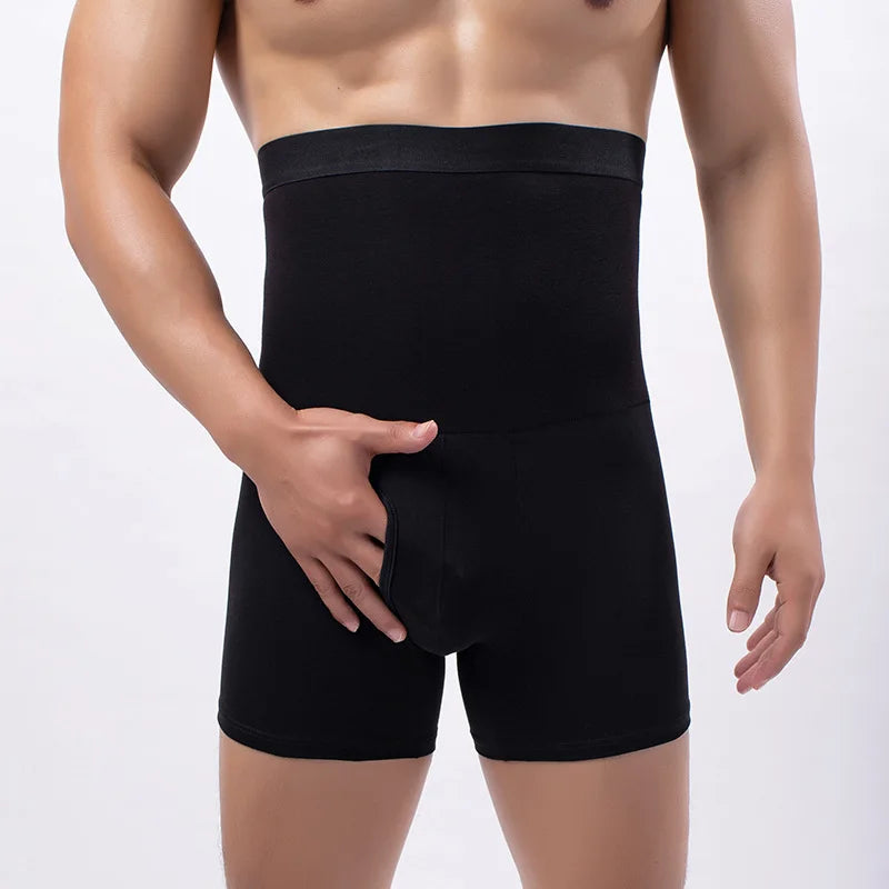 Men's Thermal High-Waist Boxer Shorts
